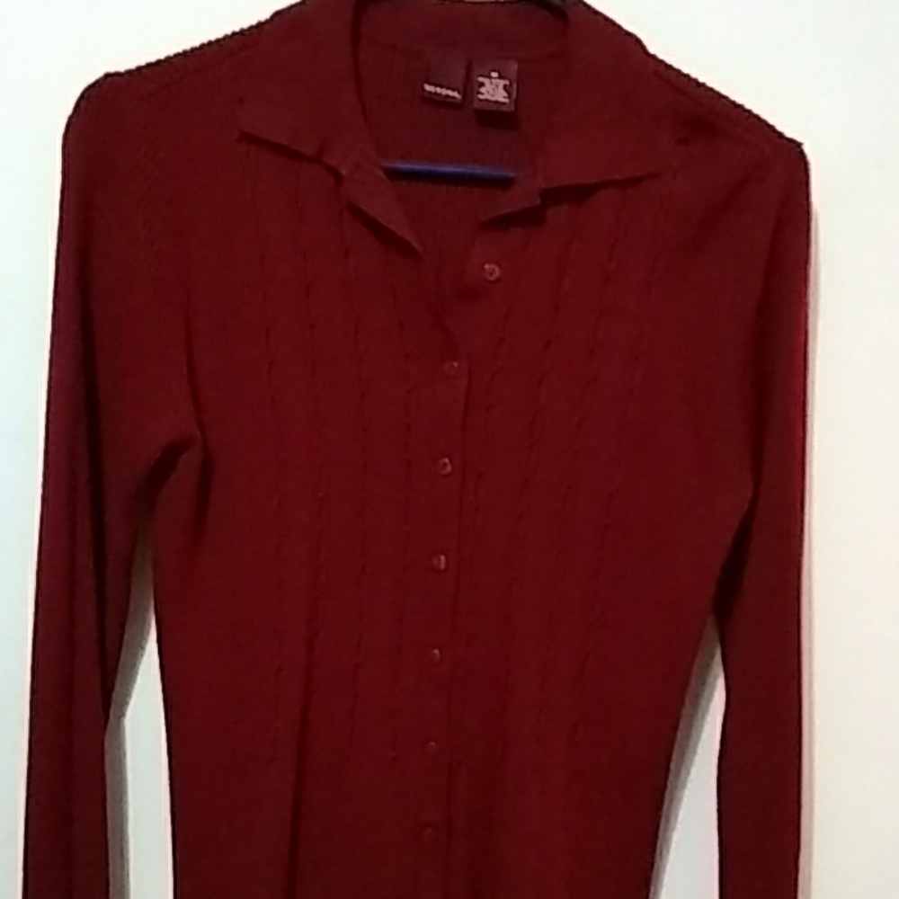 2 for $20 Burgandy Sweater